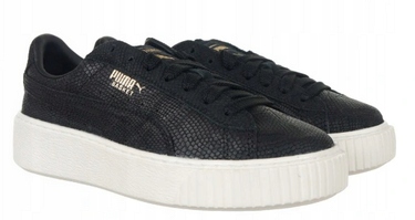 Tenisky na silné podrážce Puma Platform Euphoria černé 37