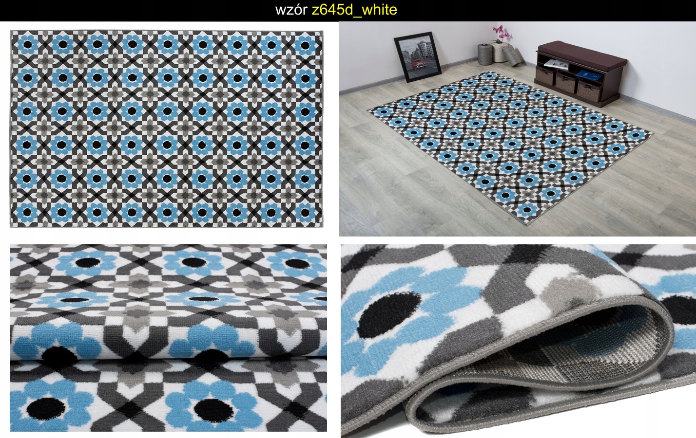 DYWAN 200x300 KOLOROWE DYWANY BCF PLUSZOWE SOFT Szerokość produktu 200 cm