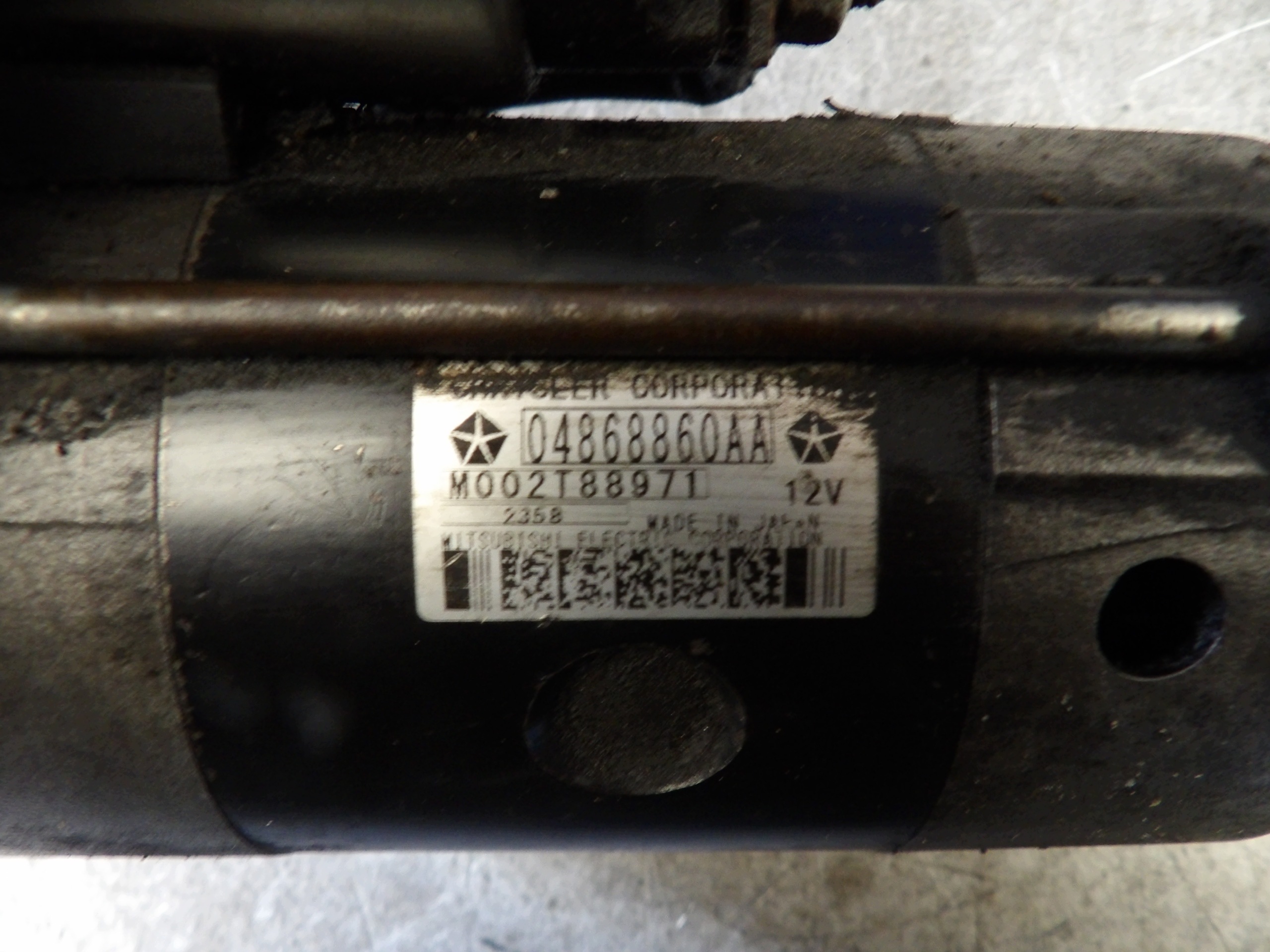 Chrysler Voyager IV 2,8 CRD starter