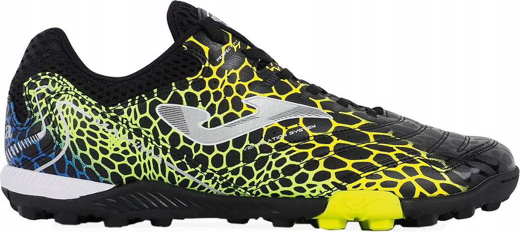 Fotbalová Obuv Joma Maxima 2531 Turf Černo-žluto-zelené MAXW2531TF r 40
