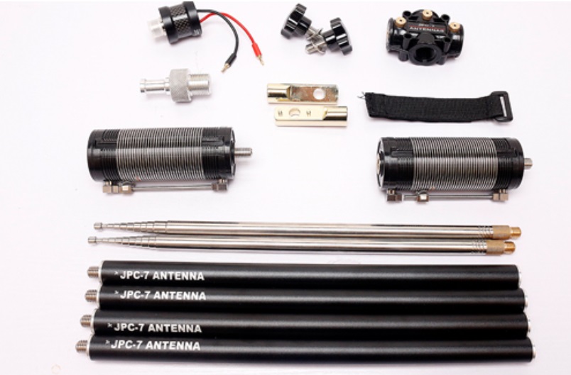 JNCRadio JPC-7 Dp antena terenowa Hf 7-50MHz idealna do aktywacji Sota Pota