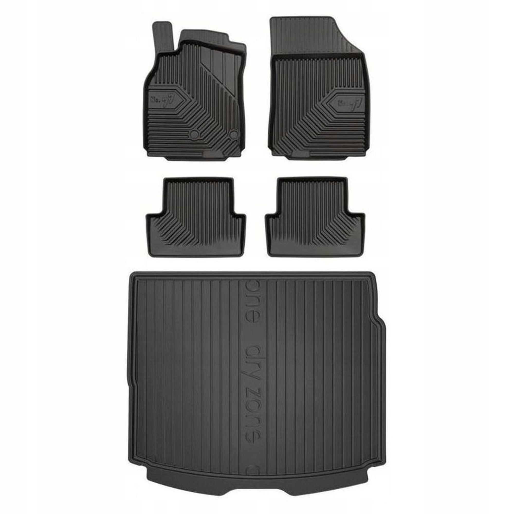 Gumová sada kobercov a rohoží Renault Megane III 2008-2016