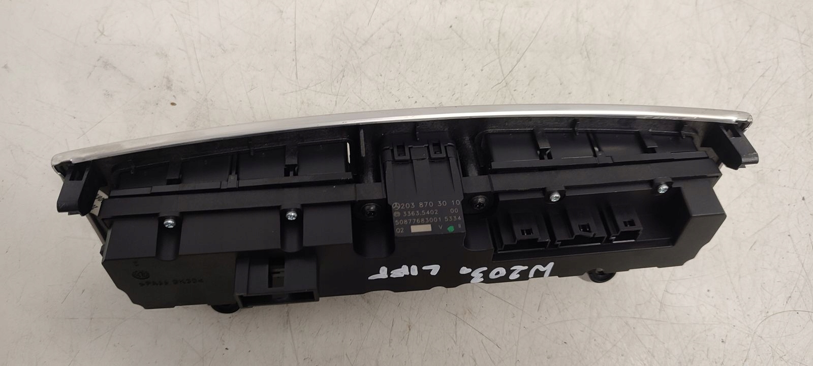 control panel controls Mercedes W203 3,0 V6