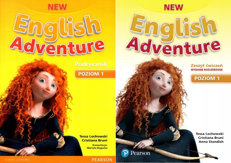 NEW ENGLISH ADVENTURE PL 1 PODRĘCZNIK + ĆWICZENIA