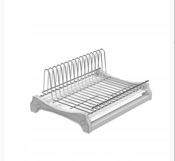 

Ociekarka jednopoziomowa 600 Srebrna 60cm ociekacz