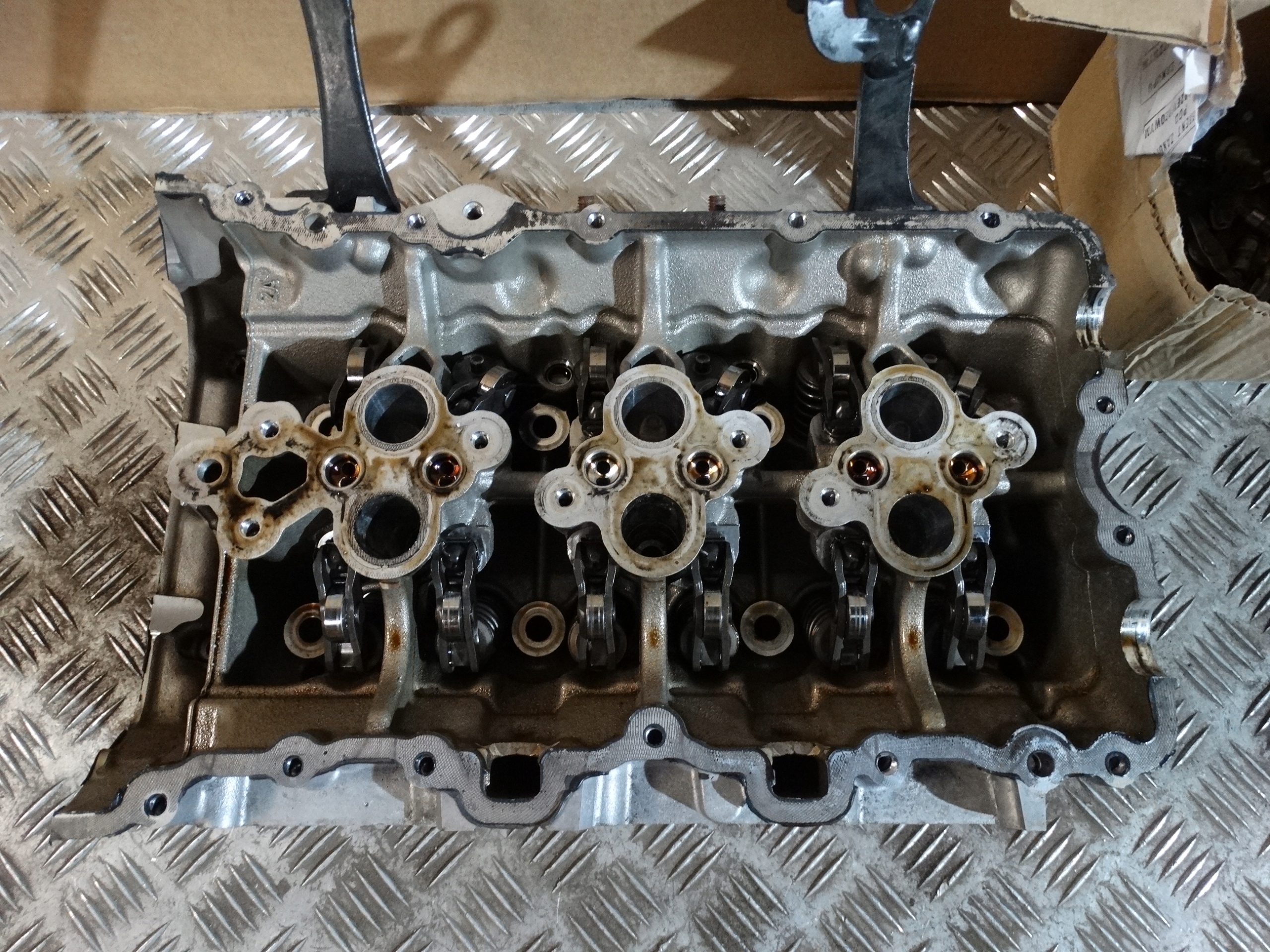 TESTATA KPL. MOTORE DESTRO AUDI PORSCHE 3.0TFSI 1