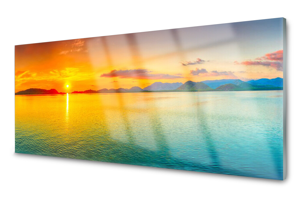 Sklenený panel do kuchyne More Slnko 125x50
