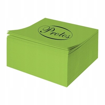 

Kostka Papierowa Nieklejona Origami Notes Zielony