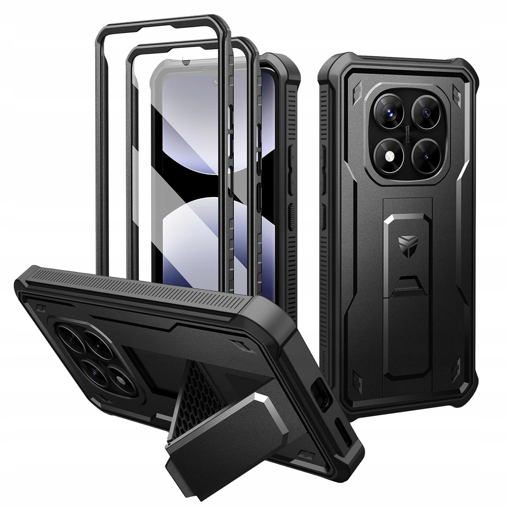 Dexnor Pancéřové Pouzdro Kryt Case 360 Pro Redmi Note 14 Pro 5G Poco X7 5G