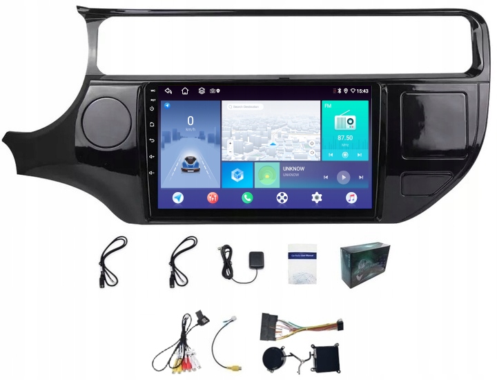 Rádio Navigácia Carplay Android Kia Rio 2015-2017 4GB 64GB Sim