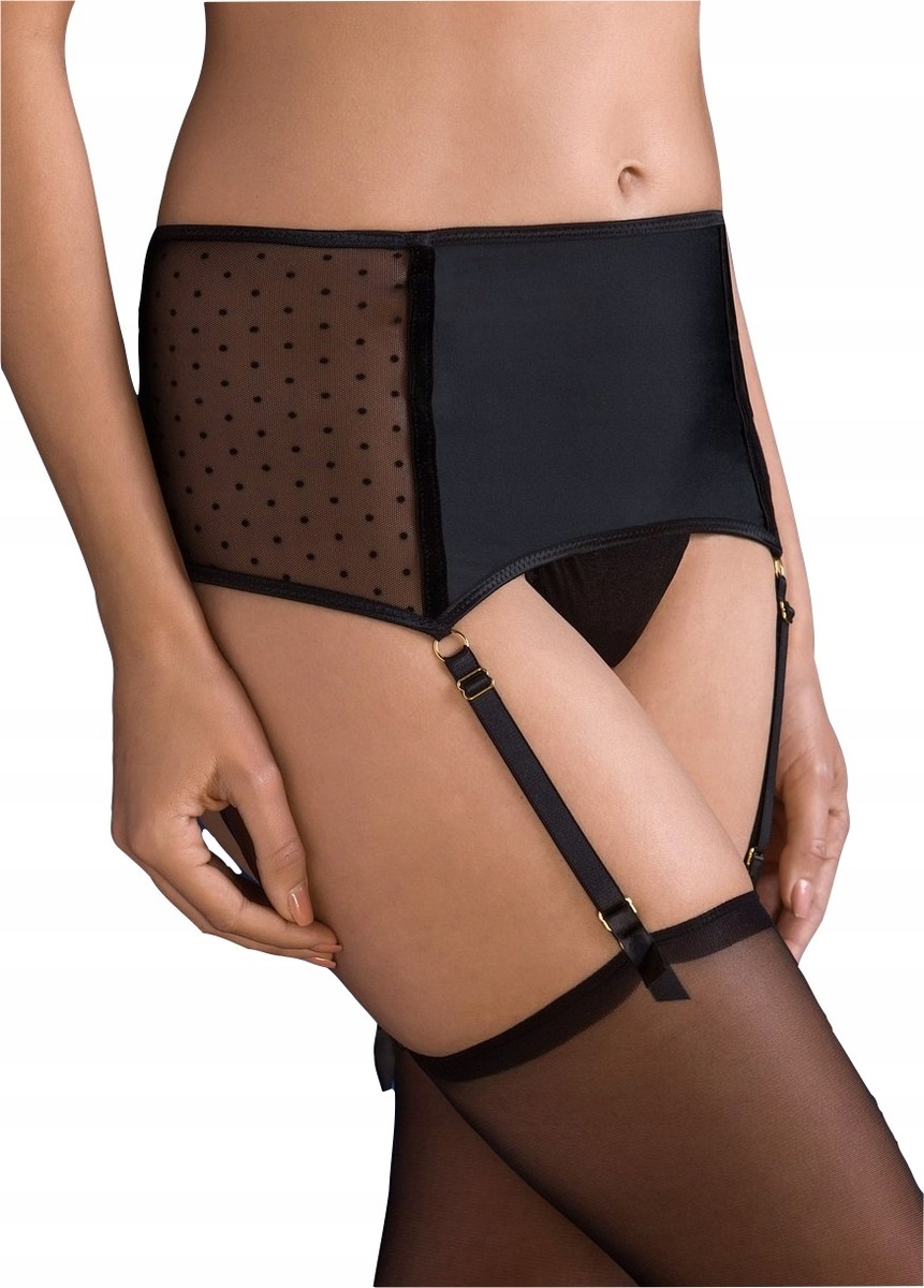 

Pas do pończoch Stella Nero XL/XXL