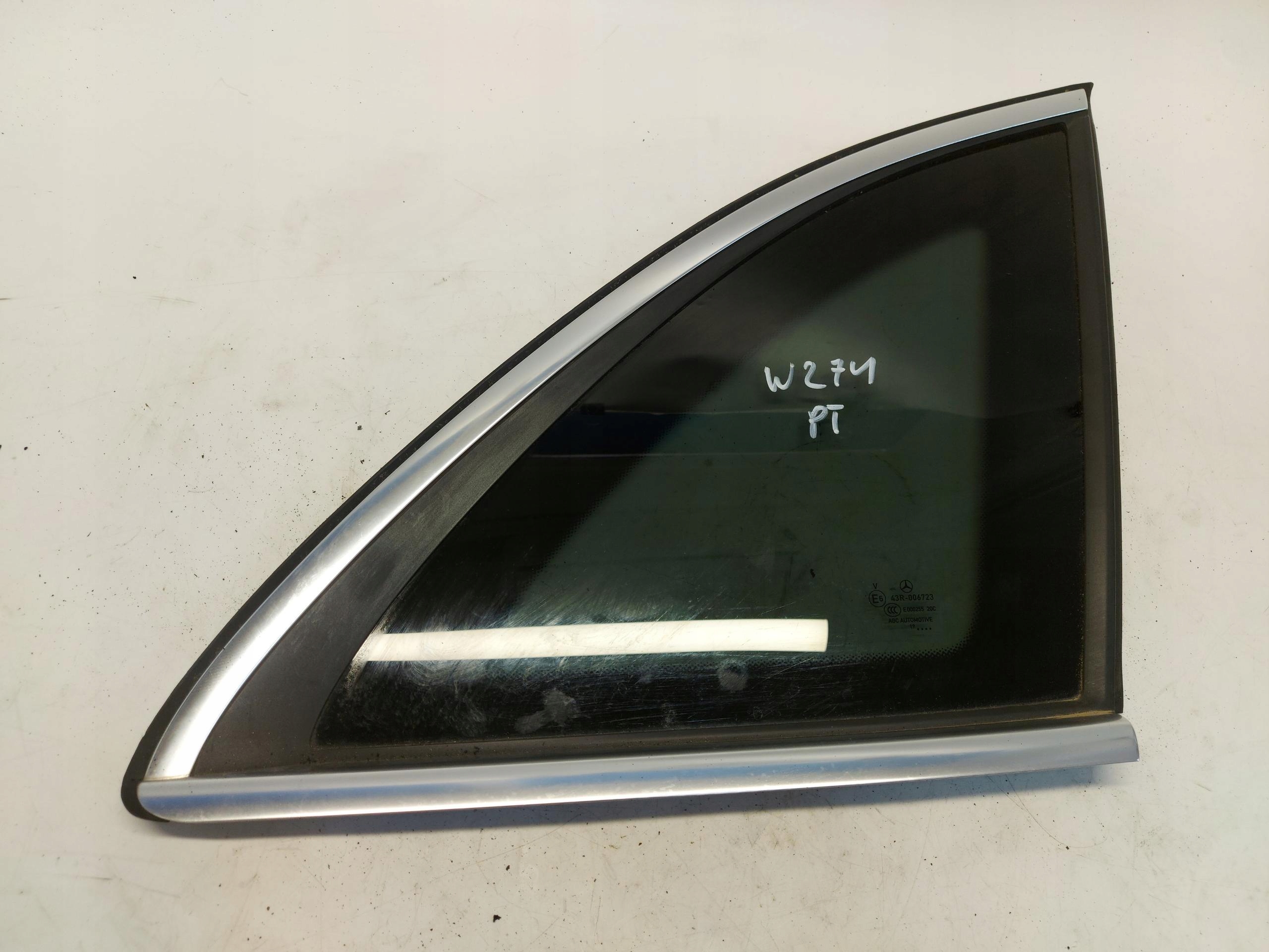 Mercedes w247 B-Classa window right rear part rear chrom 2020r