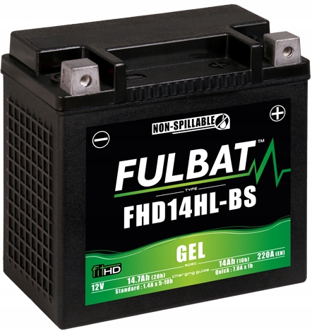 Akumulator Harley Davidson Fulbat FHD14HL-BS YTX14HL-BS 12V 14.7Ah 220A