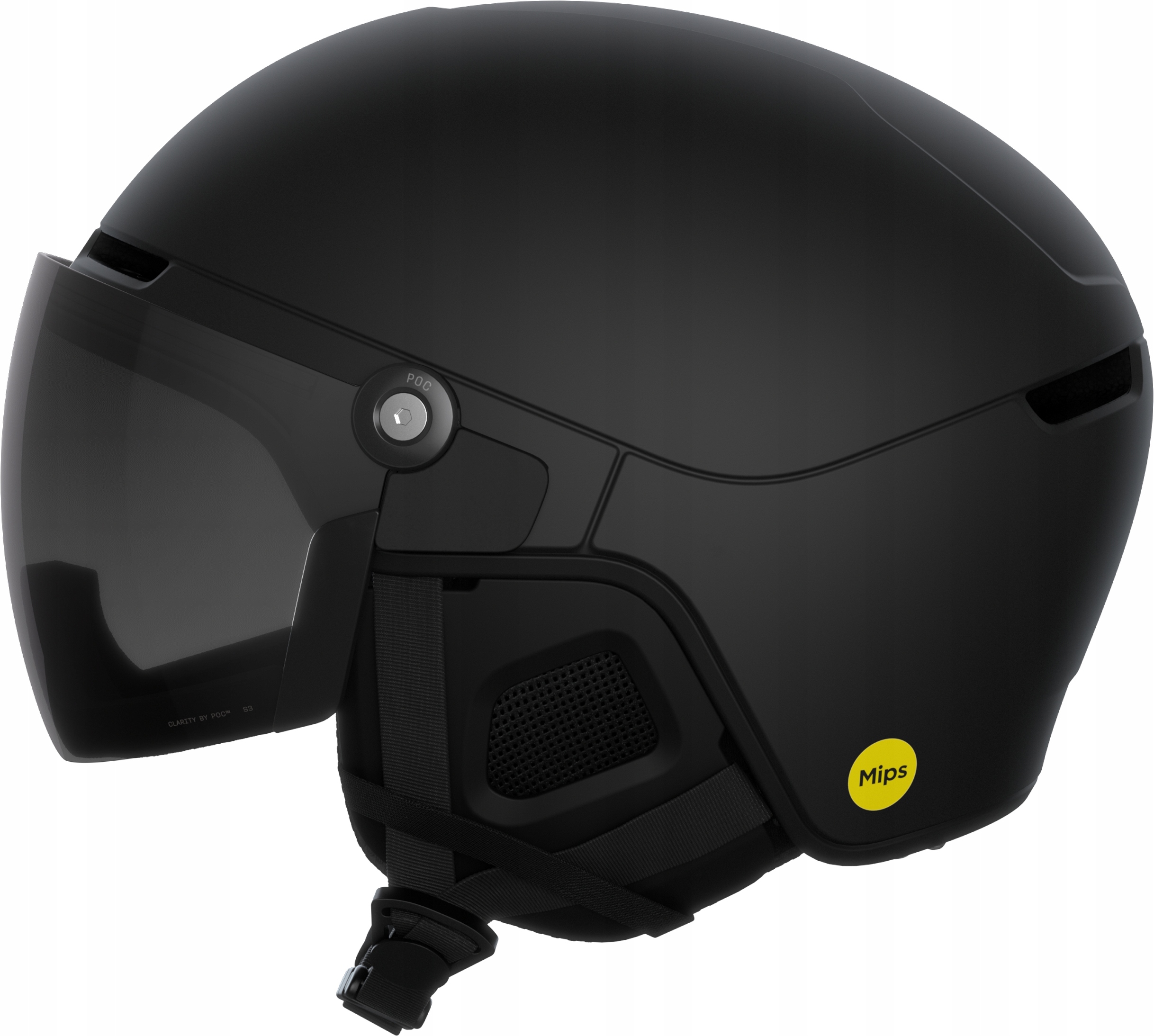 Lyžařská přilba Poc Obex Visor Mips Uranium Black Xs/s 51-54 cm