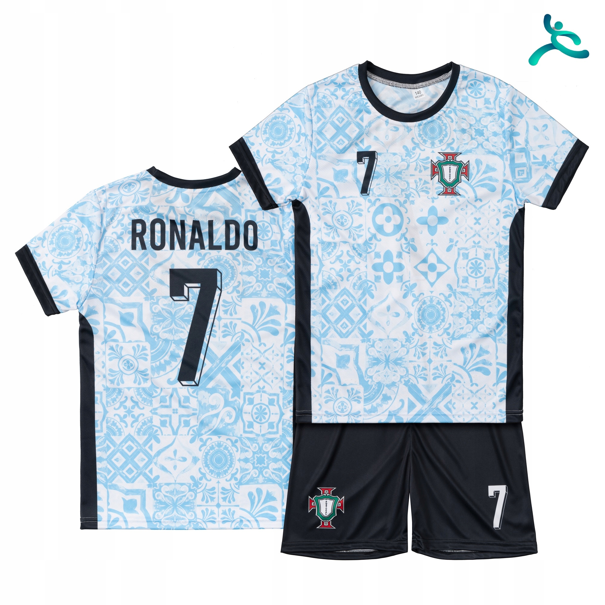 Fotbalové oblečení komplet Ronaldo Portugalsko vel 140