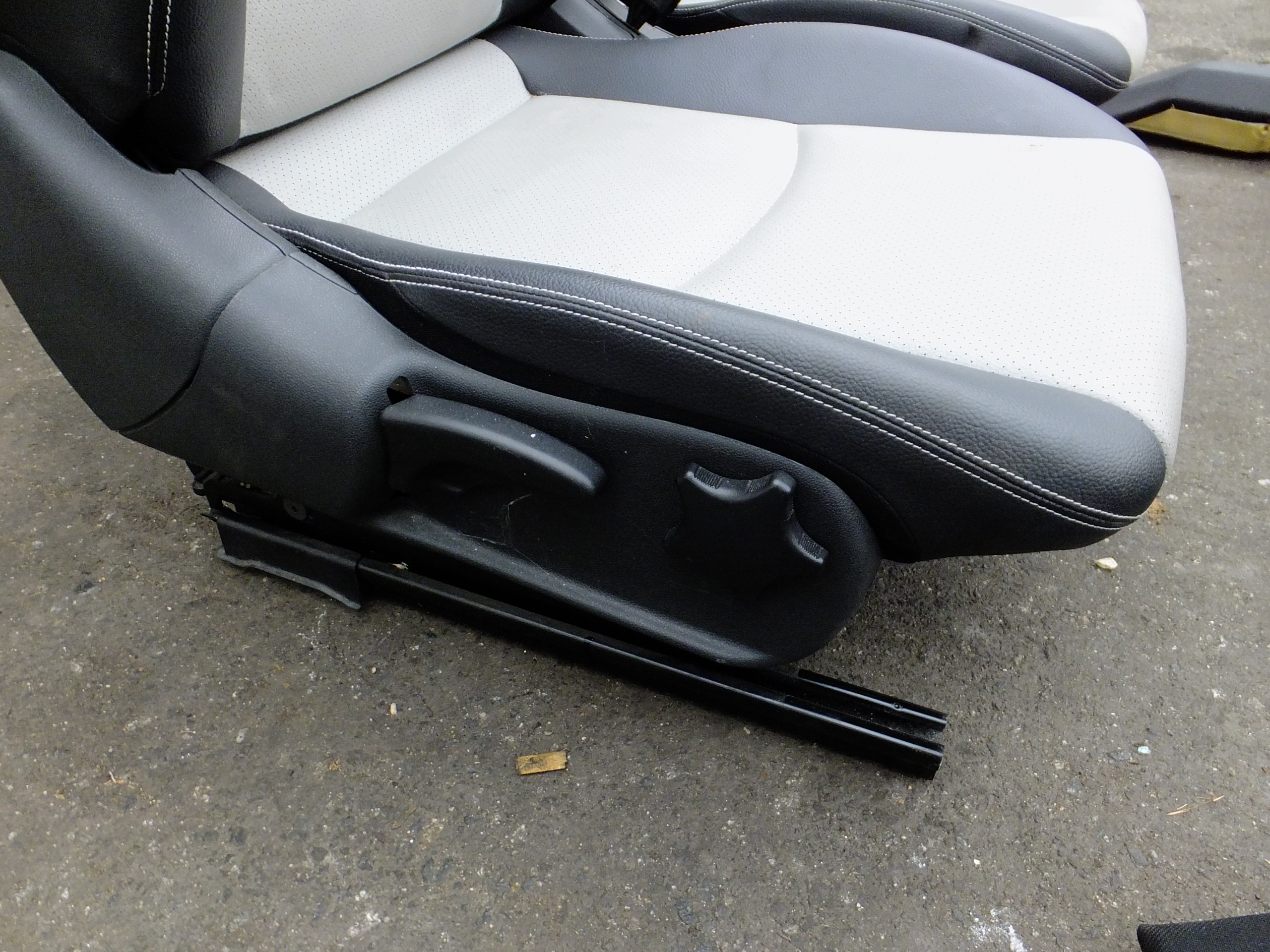siège chauffeurs sièges komplet mercedes CLC CL203 2009r