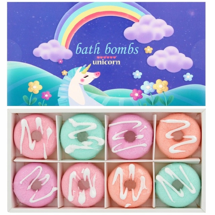 

Zestaw Musujące Kule do kąpieli Donuts pączki 8x30