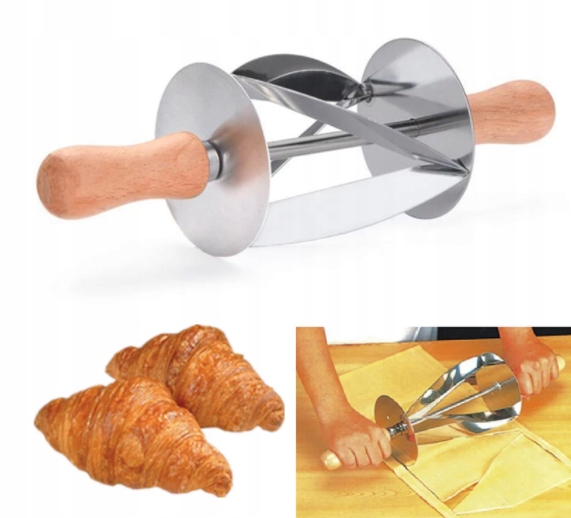 

Krajalnica Wałek Do Ciasta Croissant Rogalików Nóż