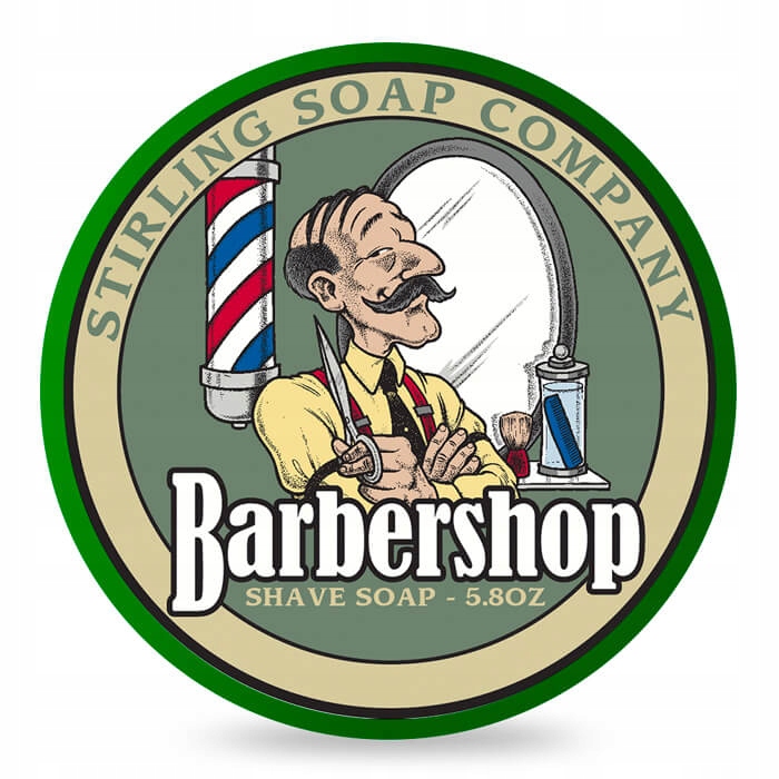 Stirling Barbershop 170 ml Mýdlo na holení Shaving Soap Usa Originál
