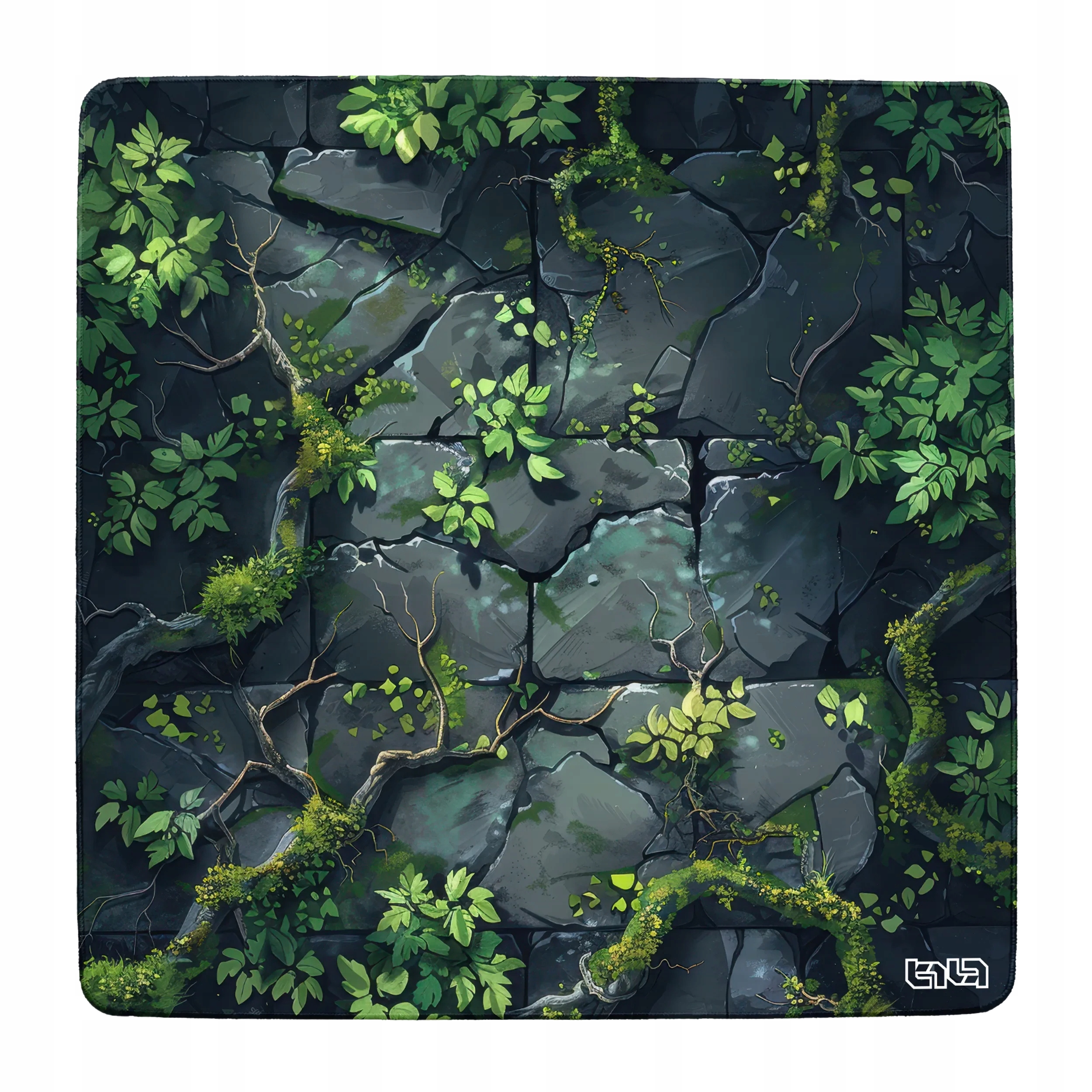 Mata Biurowa Pod Krzesło Gąszcze i Ruiny 100x100 Tilt Do domu