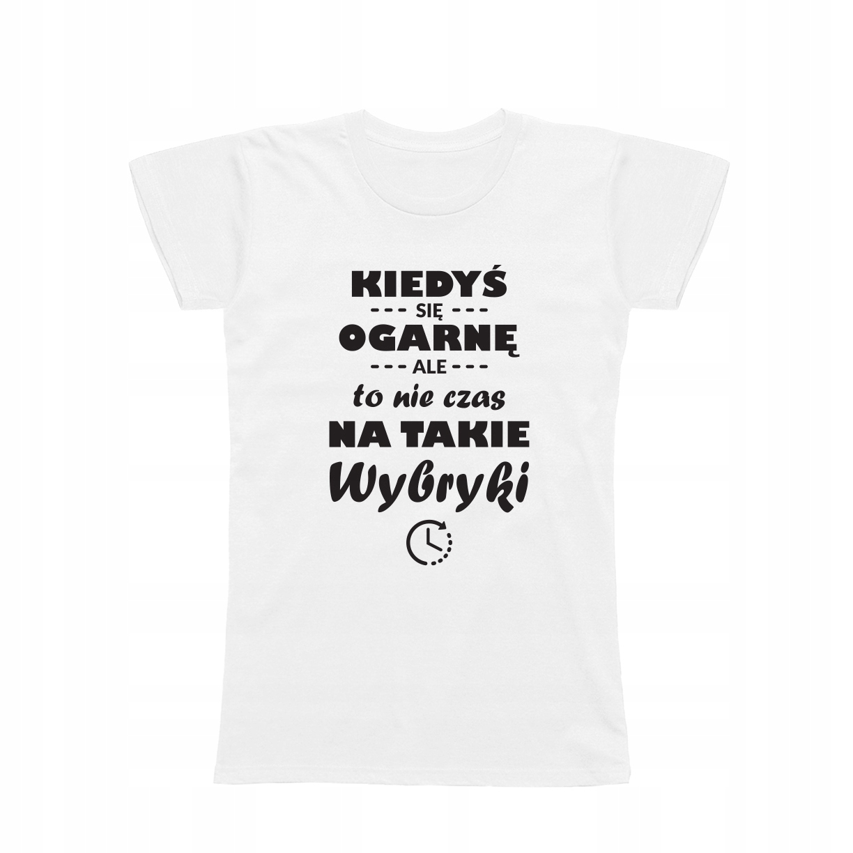 

L - Koszulka T-shirt Kiedyś Się Ogarnę Prezent