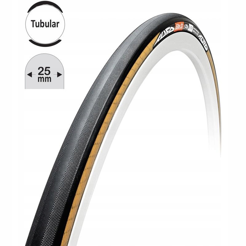 Tufo Galuska Elite S3 28 šířka 25mm černo-béžová