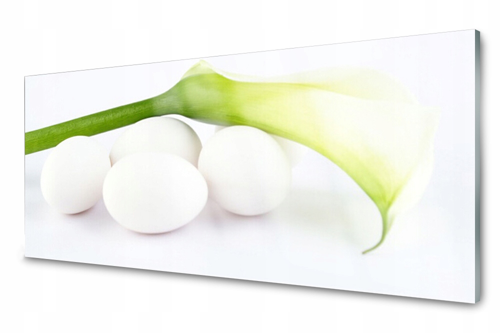 

Panel szklany do kuchni Płytka Jajka 125x50