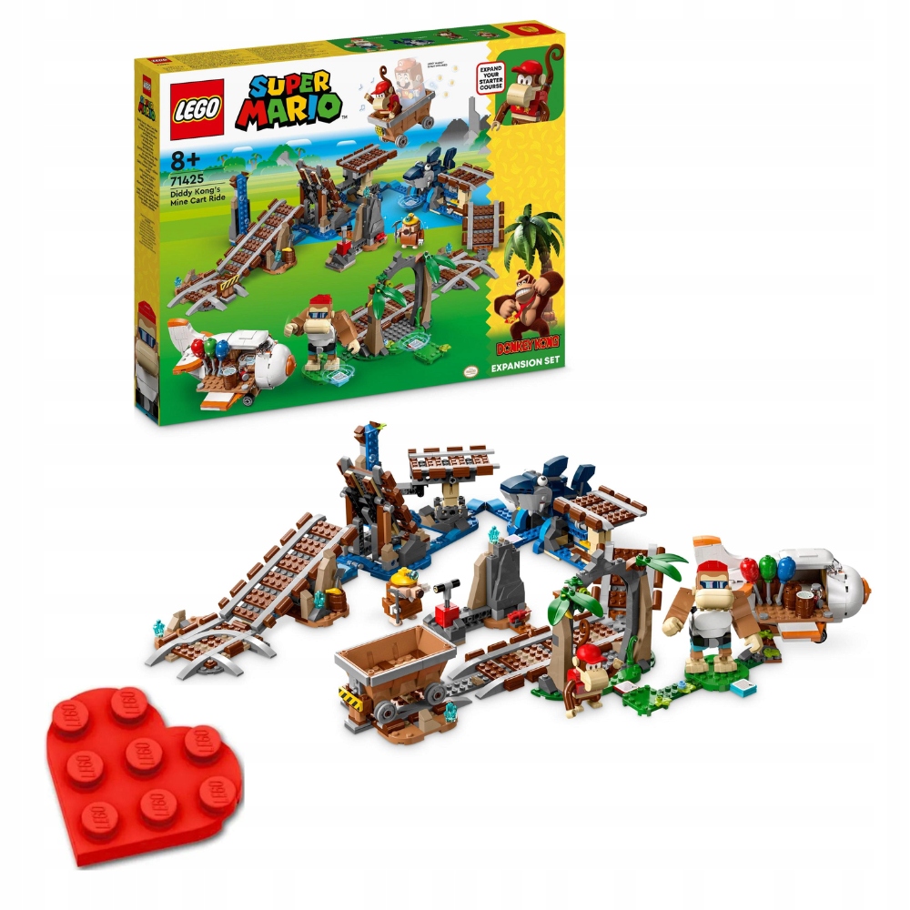 Lego Mario 71425 Projížďka vagónkem Diddy Konga rozš. sada