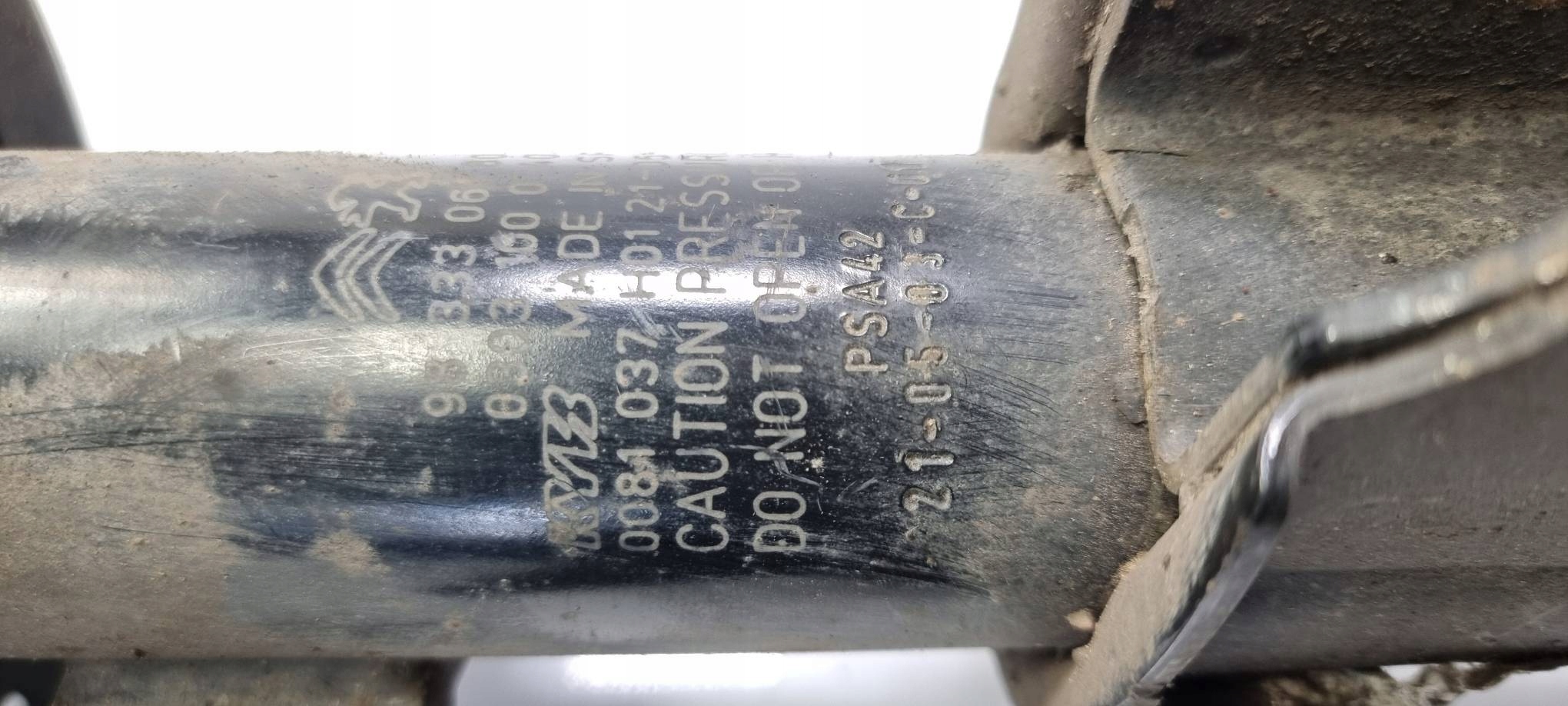 shock absorber right front 2021 CITROEN BERLINGO III