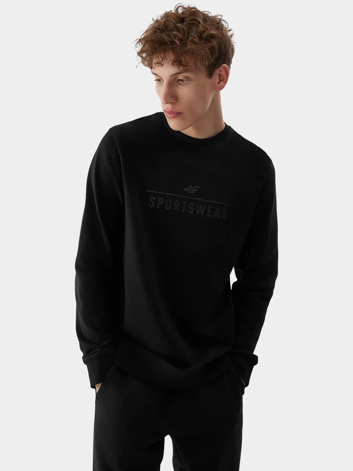 BLUZA MĘSKA DRESOWA 4F SPORTOWA BAWEŁNA AW23M692 Marka 4F