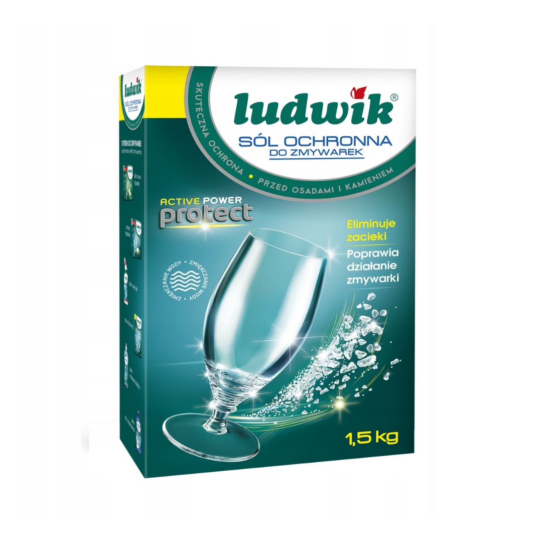 Sól do Zmywarki LUDWIK 1.5 kg x 3 sztuki EAN (GTIN) 5900861242227