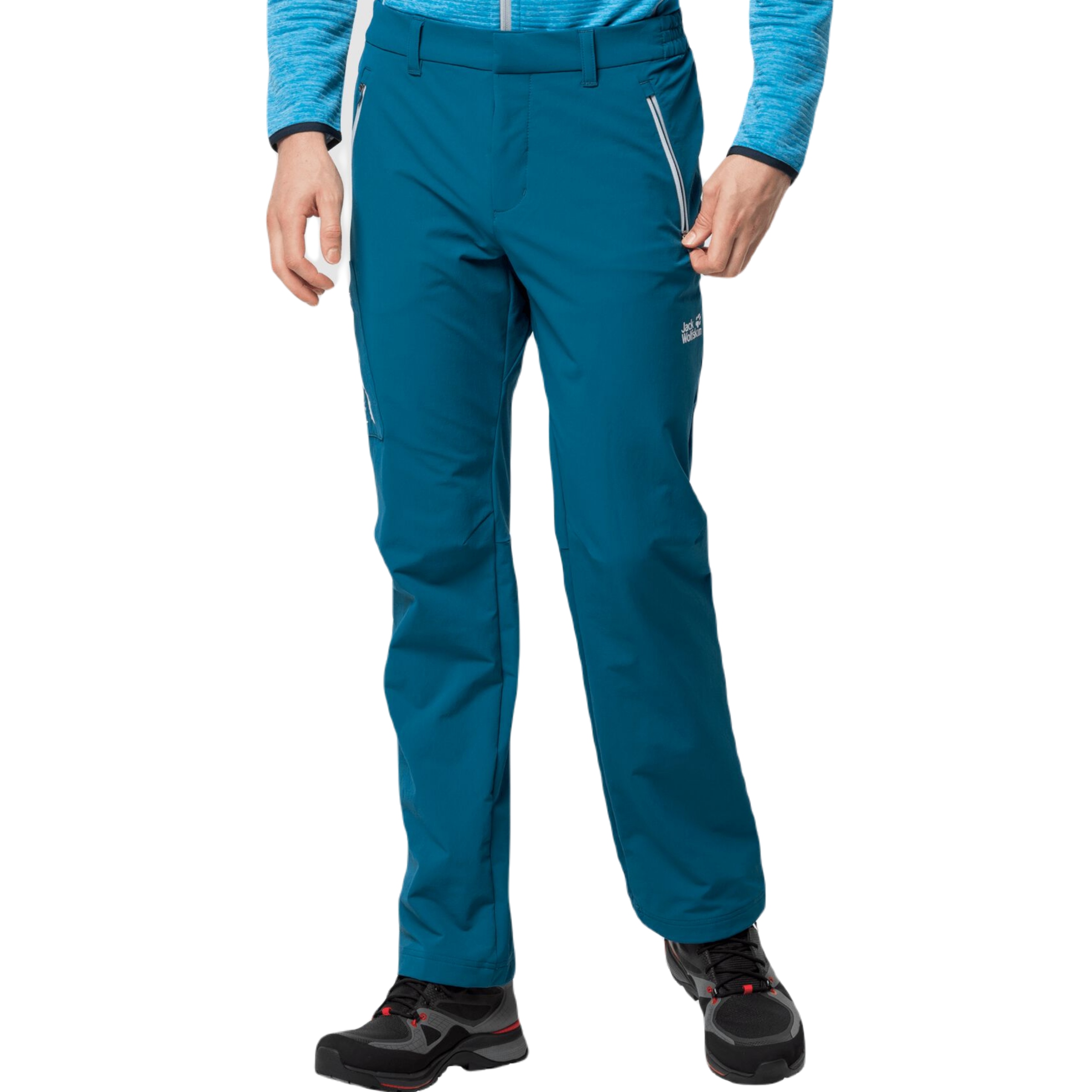 Męskie Spodnie Softshell Jack Wolfskin Góry 50 M
