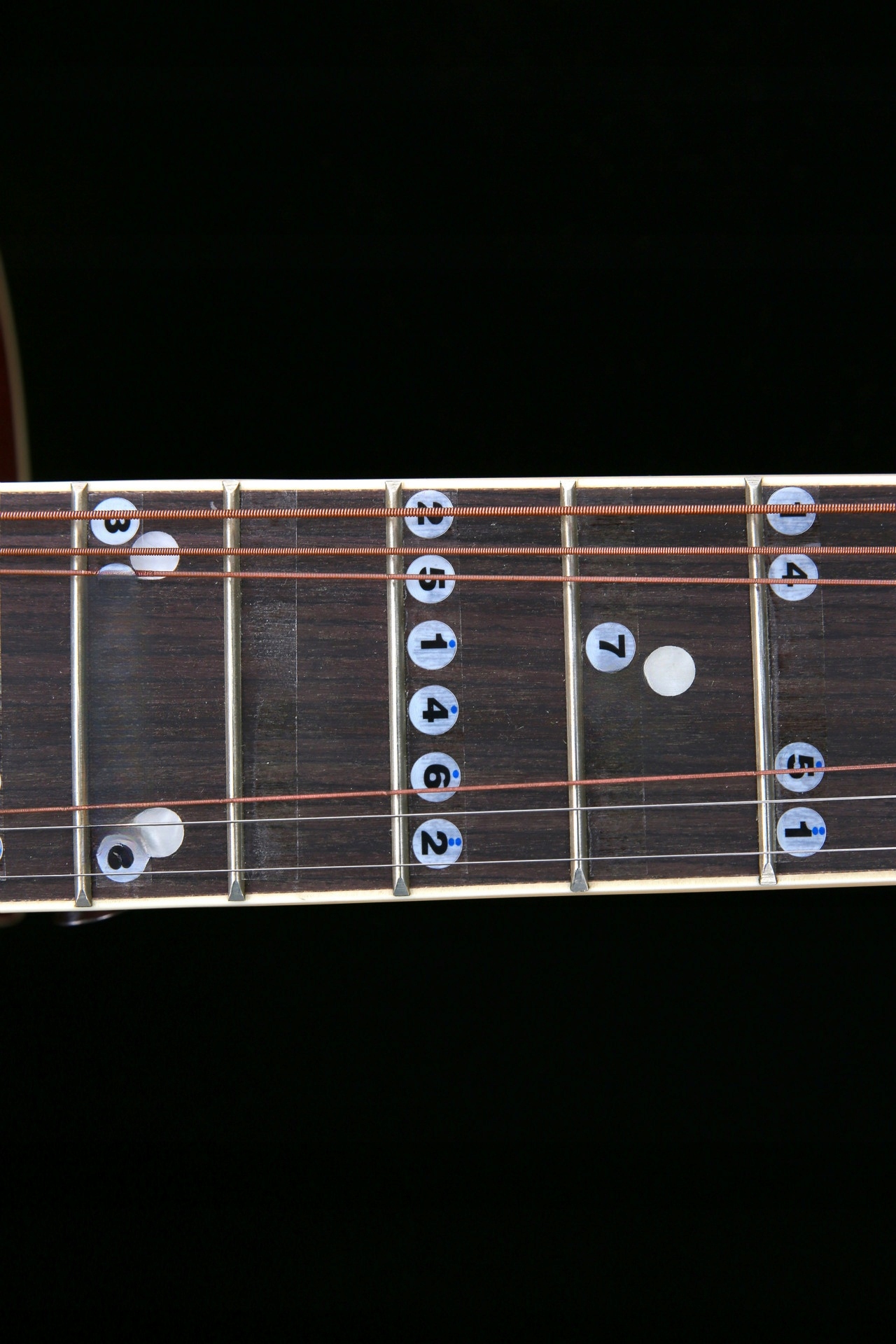 NAKLEJKI NA PODSTRON GITARY UKULELE NOTATKI Marka bez marki