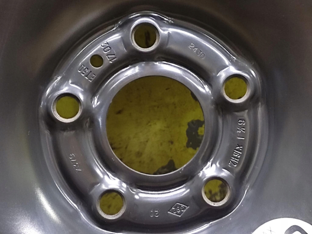 disk stalowa Renault OE 6.5" x 16" 5x108