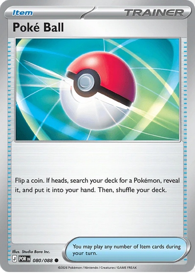 Karta Pokemon TCG Poke Ball (080/088) Item Perfect Order
