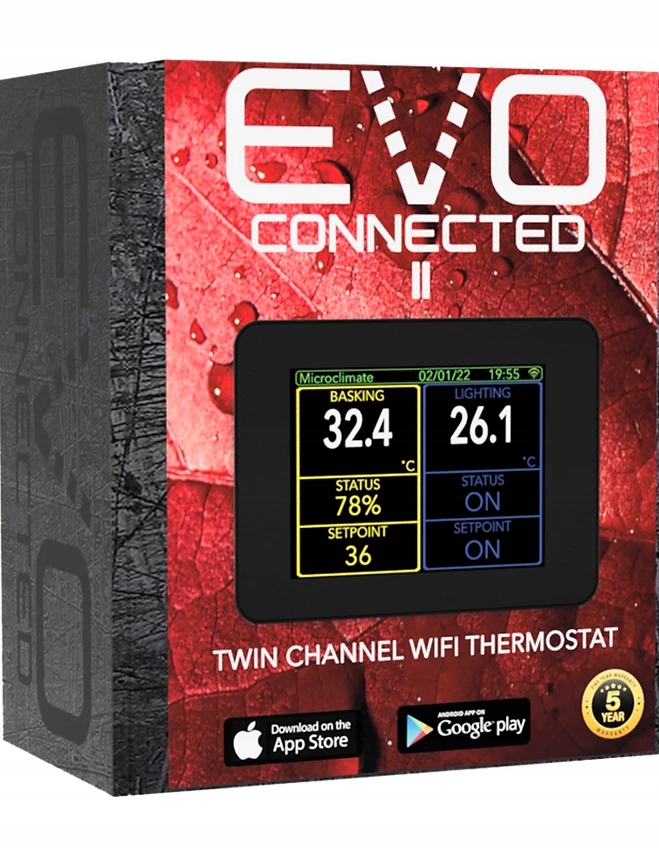 Levně Microclimate Evo Connected 2 terarijní termostat s Wi-Fi