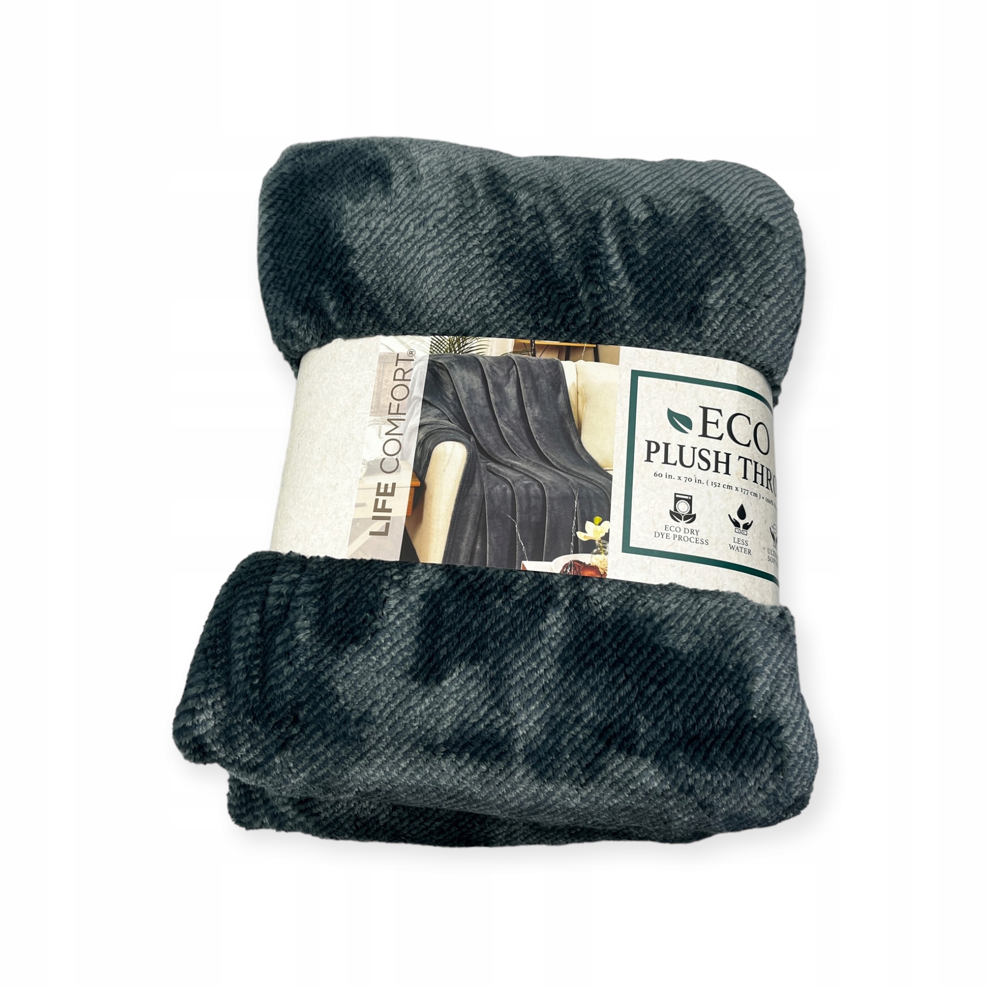 Měkká teplá deka Eco Plush Throw