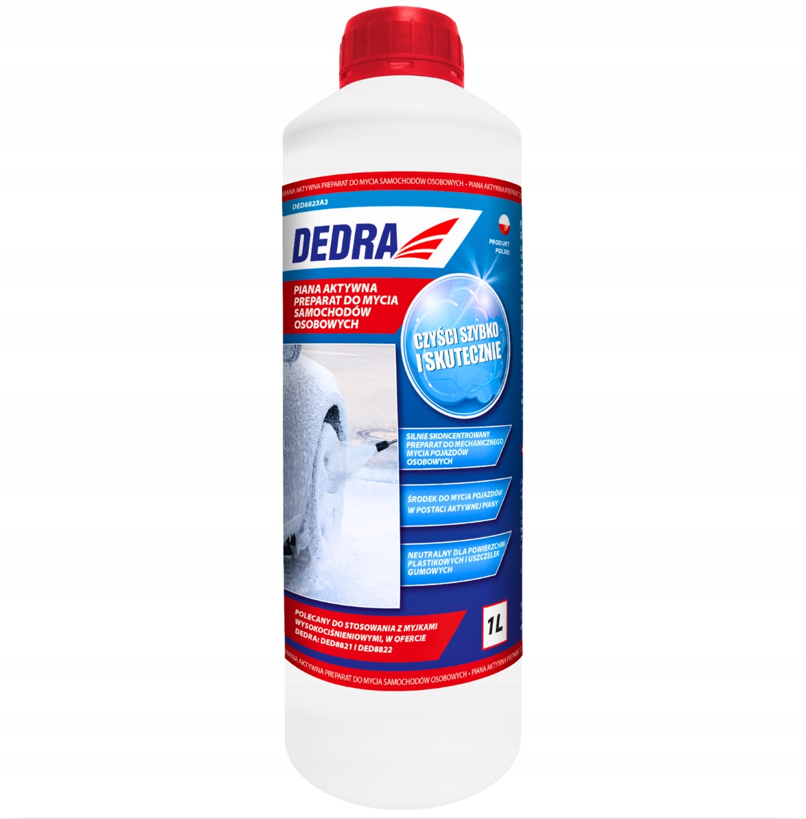 2 x Tekutina Na Mytí Automobilů Kamionů Pěna Silný Přípravek 1L