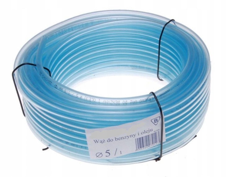 Wąż Wężyk Przewód Do Paliwa Benzyny Oleju Fi 5MM 5 MM 1M 1 Metr