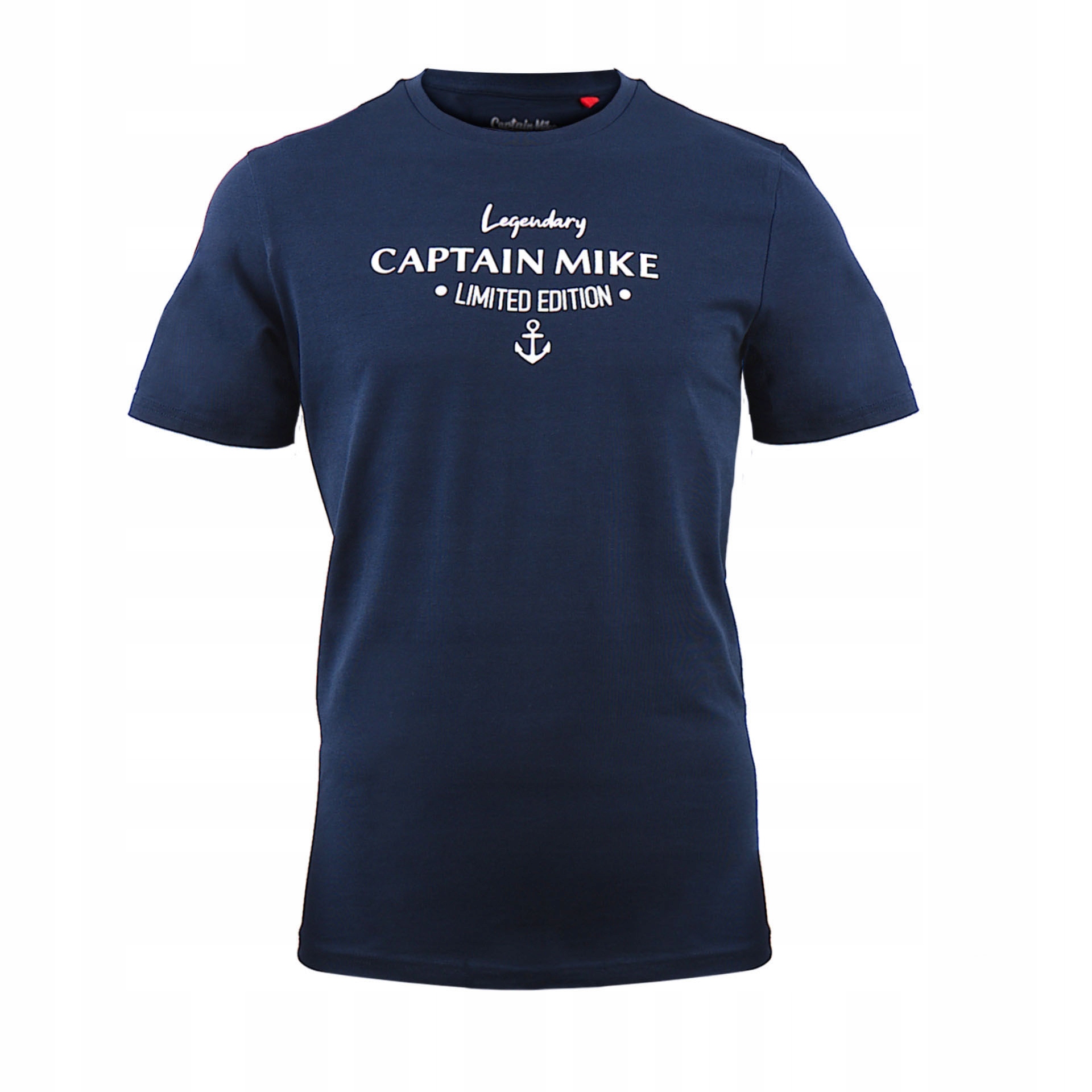 

Koszulka bawełniana męska T-shirt granatowa r.XL