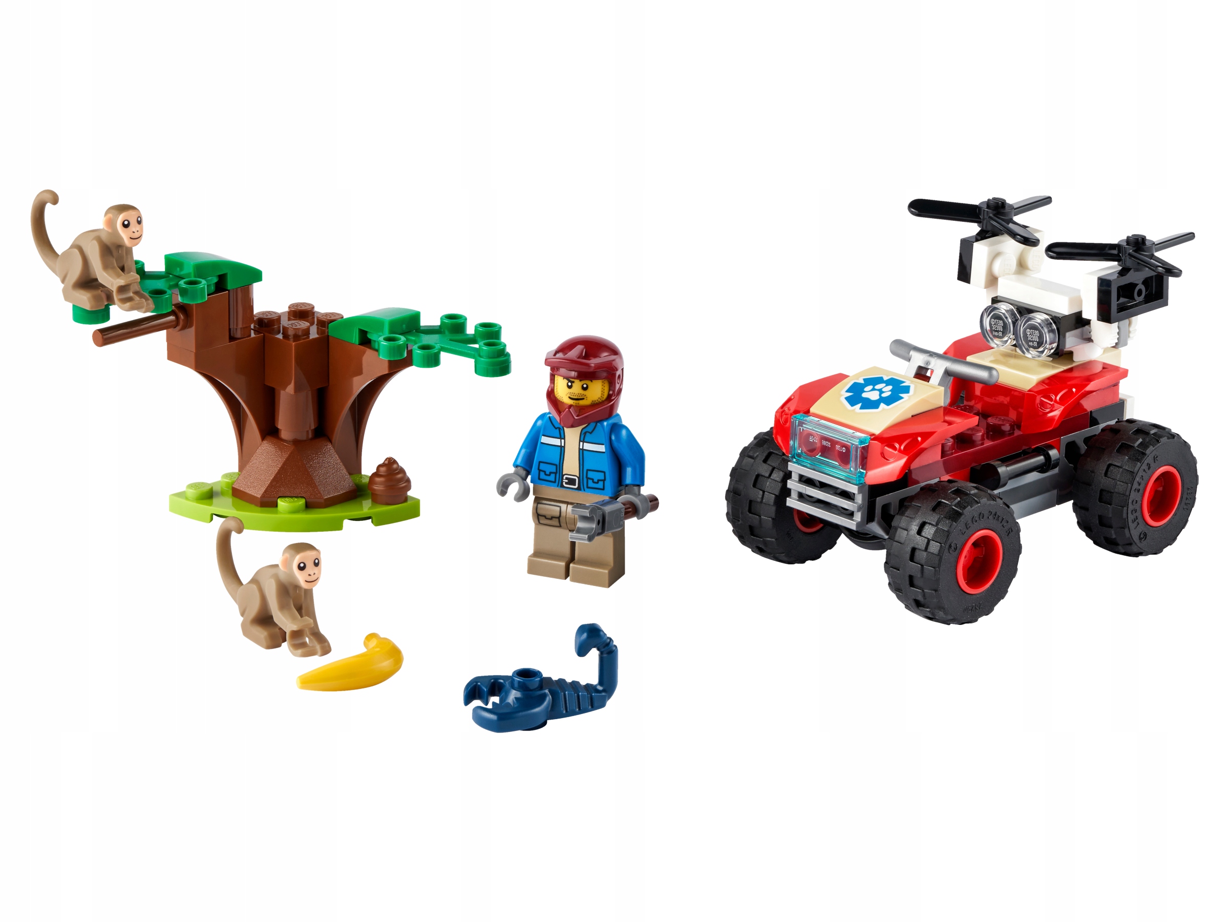 LEGO CITY Quad ratowników dzikich zwierząt 60300 Certyfikaty, opinie, atesty CE