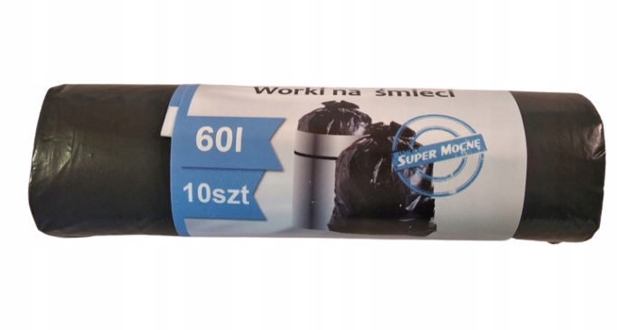 Worki na śmieci 60 litrów