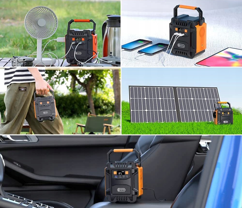 FlashFish POWER BANK Generator Słoneczny 172Wh Marka Flashfish