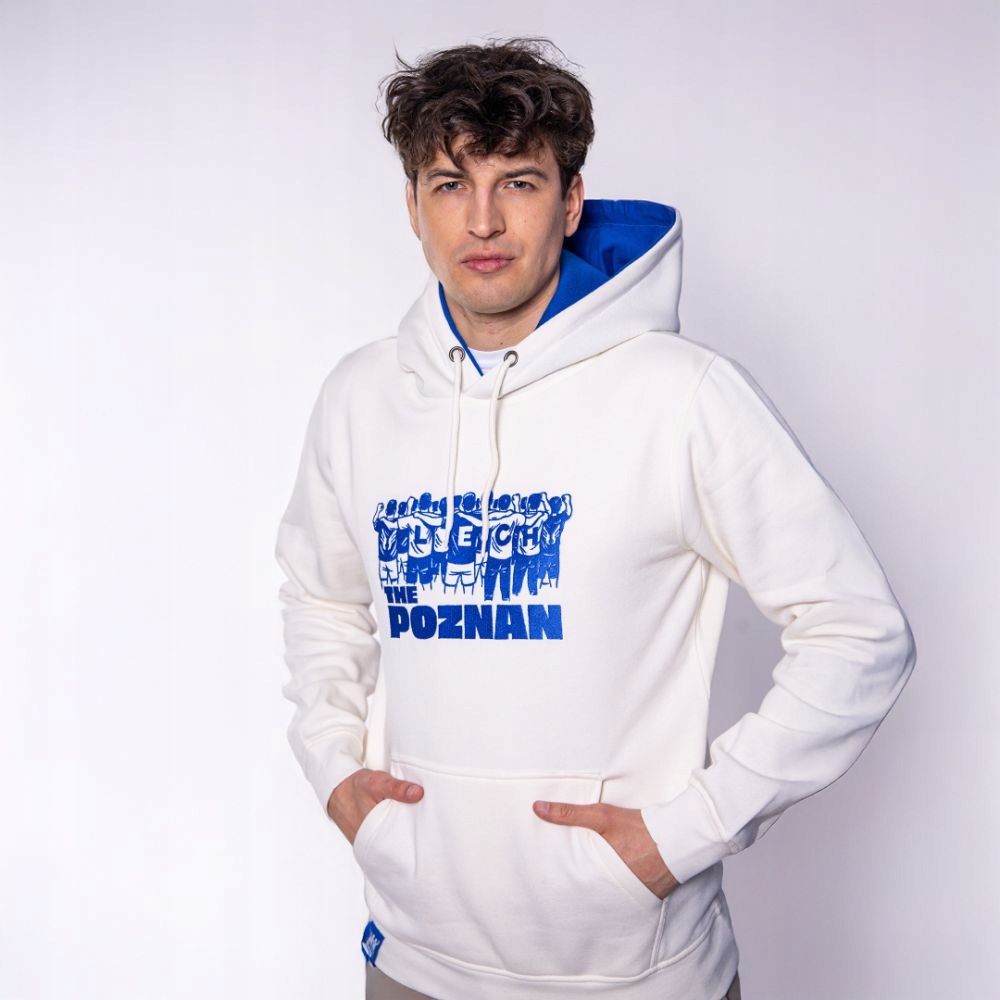 Bluza Lech Poznań The Poznan Lech Ciemno-biała r. M