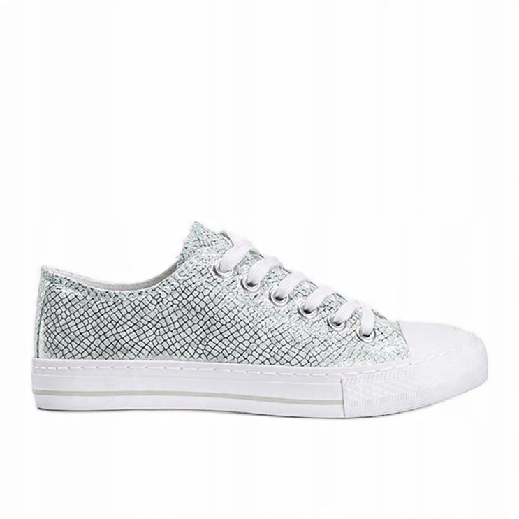 

Zielone Tkanina Buty Kobiety Trampki r.39