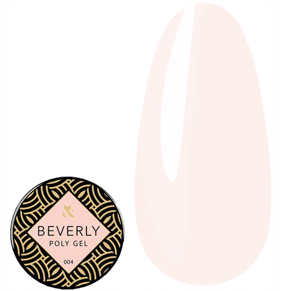 F.o.x Acryl gel (sklenička) Beverly 004 růžový 30 ml