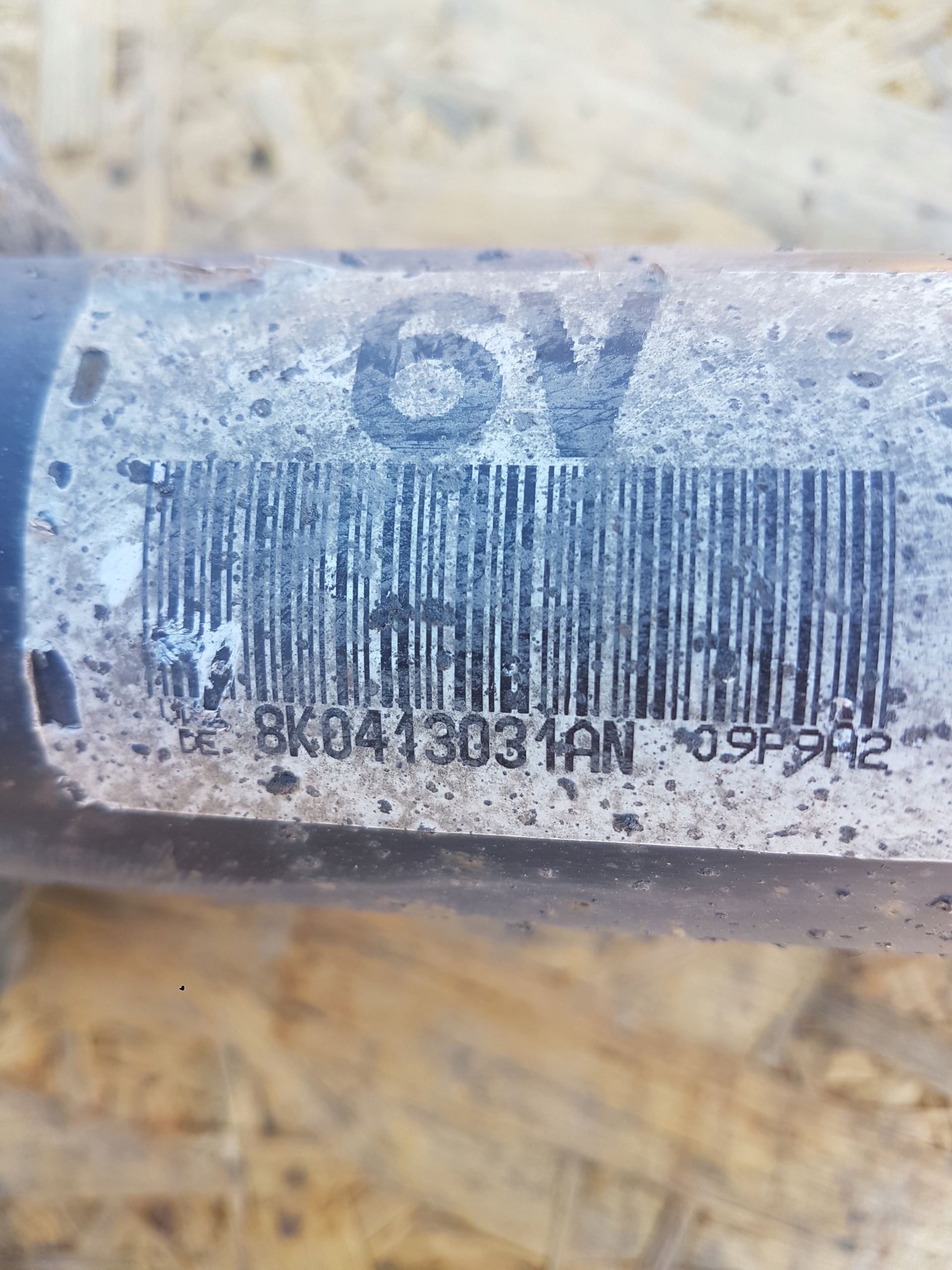 shock absorber left front AUDI A4 B8 A5 8K0413031AN