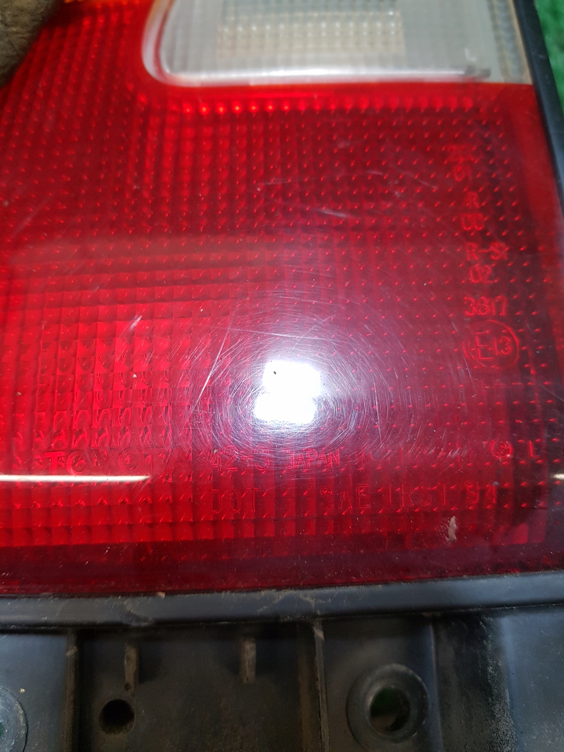 light left rear TOYOTA RAV 4
