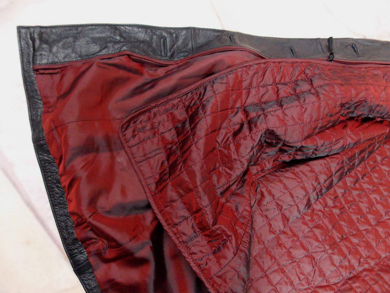 WILSONS skórzana kurtka elegancja thinsulate L Rodzaj ramoneska