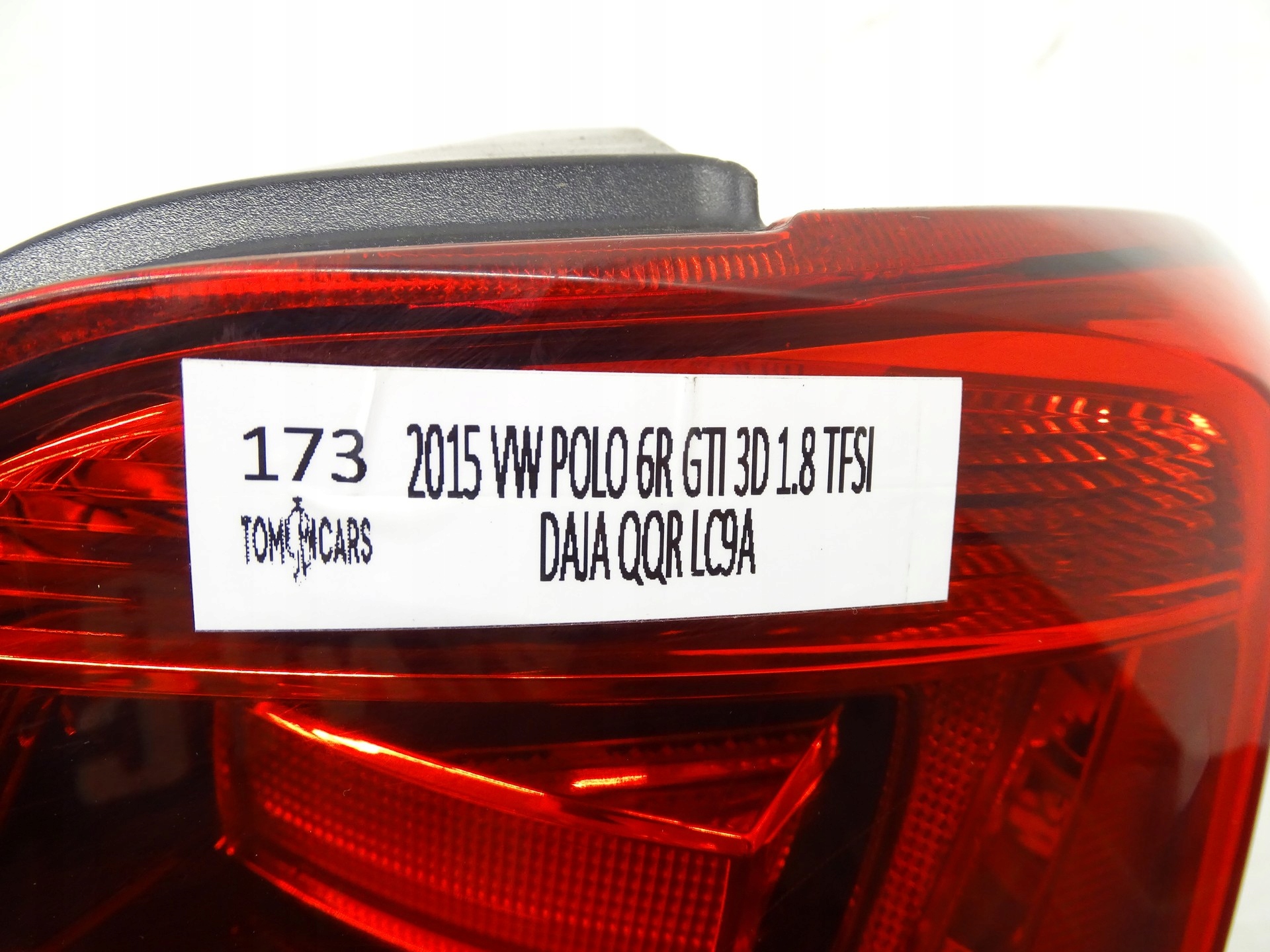 light right rear part VW POLO 6R GTI 6C0945096J